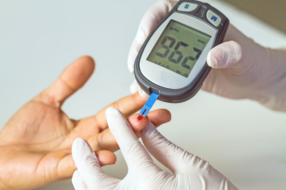vysoká hladina cukru během vyšetření před užitím Glucoren