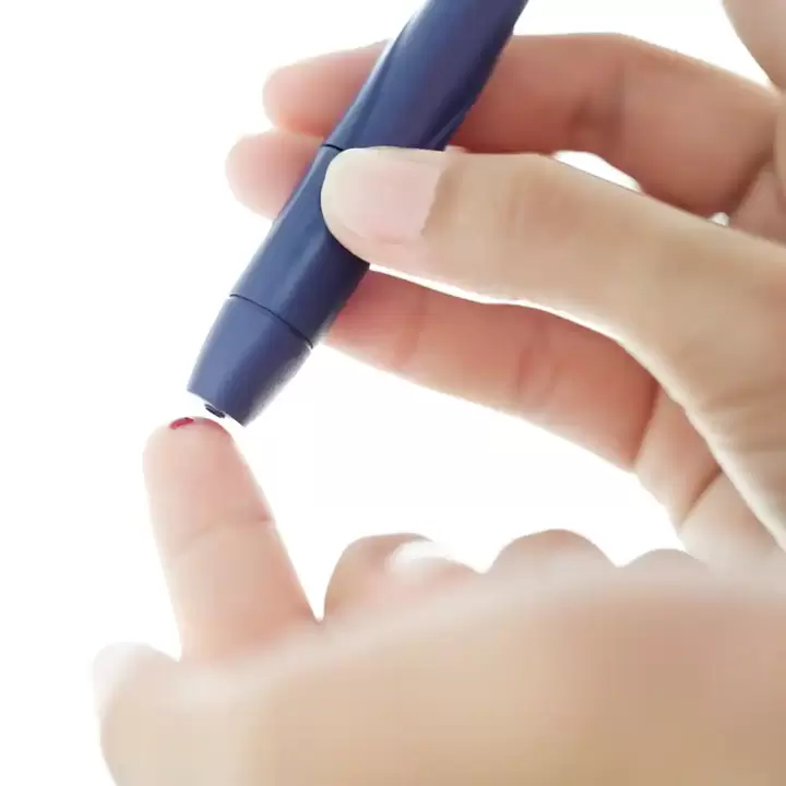 Krevní plot pro měření cukru s diabetem